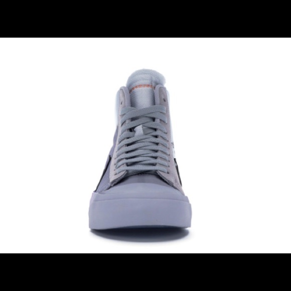 Nike Blazer Mid Off-White Wolf Grey Serena Queen - Picture 3 of 6